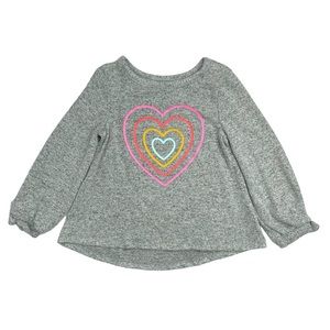 CAT & JACK | Toddler Girls' Heart Cozy Top